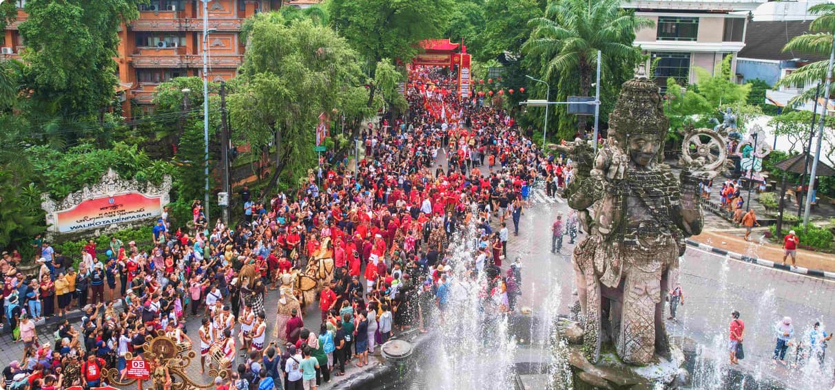 Festival Imlek Bersama wide view